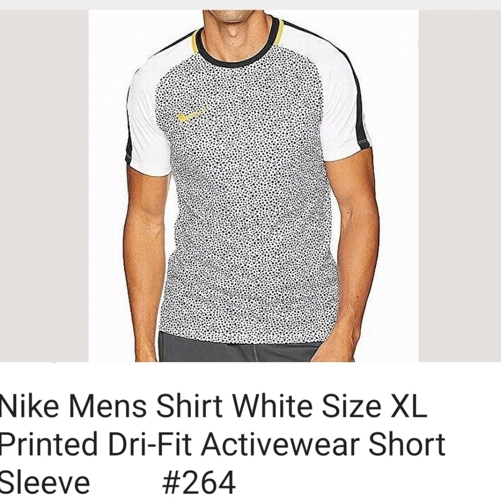 NWT NIKE Mens performance tshirt xl - Picture 5 of 6